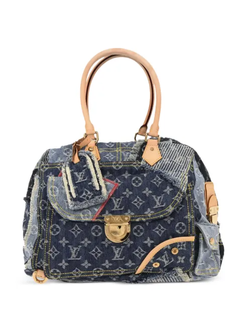 Louis Vuitton Pre-Owned 2007 Bowly Monogram patchwork handbag Blue 144766