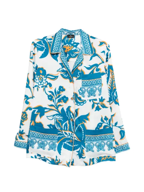 ETRO floral-print shirt White WRIA010099SPSI9