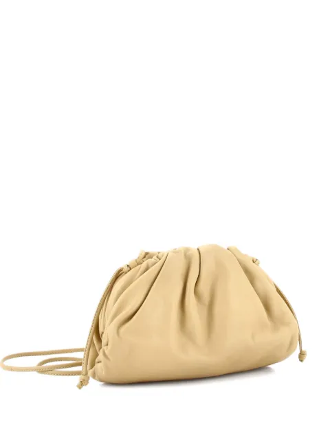 Bottega Veneta Pre-Owned The Pouch Leather Mini crossbody bag Neutrals A7Z5GAA7WYIAEP92