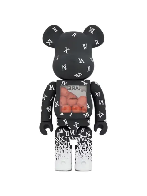 MEDICOM TOY x Shareef Bearbrick 1000% figurine Black MEDI3041