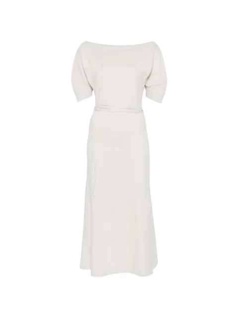 LEMAIRE off shoulder dress in jersey Neutrals DR1147LJ1010