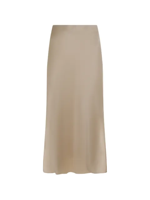 Brunello Cucinelli slit skirt Neutrals M0H38G3396C9597