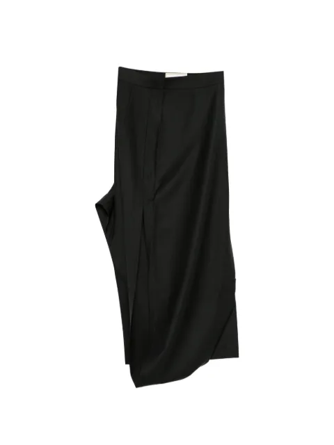 LITKOVSKA slit midi skirt Black S051SS26