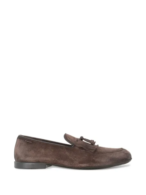 Alexander Hotto tassel-detail suede loafers Brown 69029