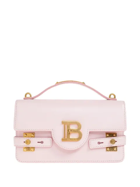 Balmain 24 B-Buzz leather cross body bag Pink GN1DA828LOQN