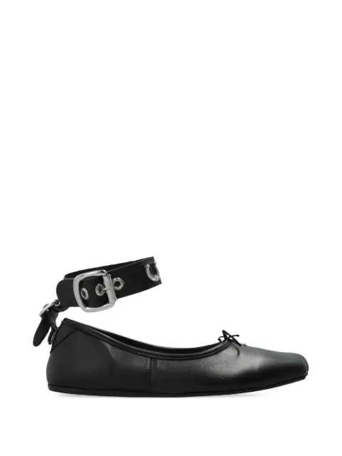 Vivienne Westwood Bardot ankle-strap ballet flats Black 7201000OWC006Q