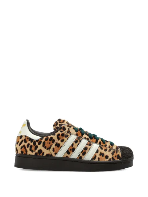 adidas Superstar II leopard-print sneakers Brown KI4203
