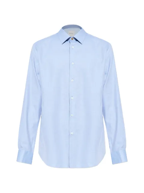 Paul Smith long-sleeved buttoned shirt Blue M1R800P3V01918