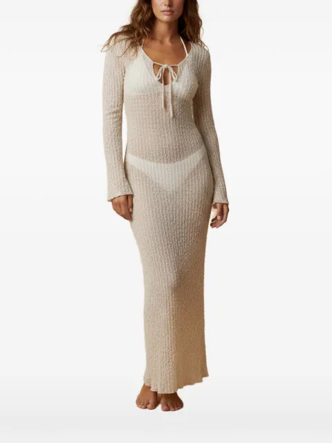 MONTCE x Elsa Hosk Sophia beach dress Neutrals MD111