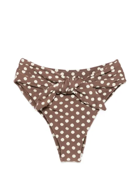 MONTCE Vivian Paula polka-dot Paula bikini bottoms Brown BB1118