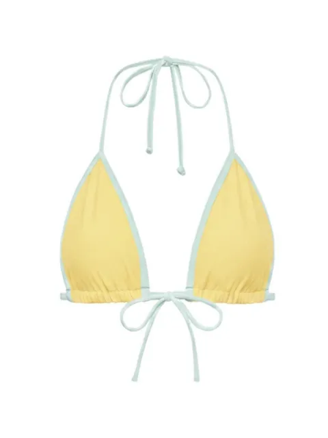 MONTCE x Elsa Hosk Emma triangle bikini top Blue BT1028