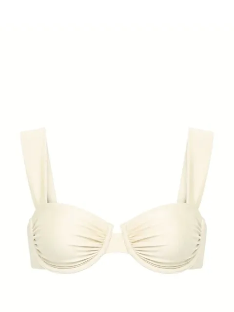 MONTCE x Elsa Hosk Bella adjustable-strap bikini top Neutrals BT1016