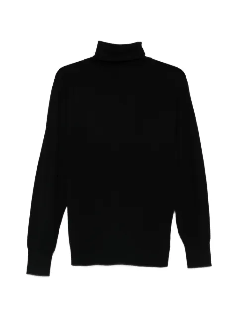 TOTEME roll-neck wool sweater Black 261WRT0641YA0226001