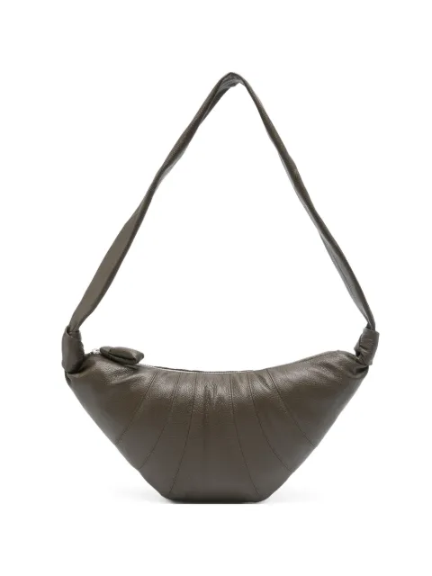 LEMAIRE medium Croissant knot-detail shoulder bag Green BG0001LL0018SS26GR691