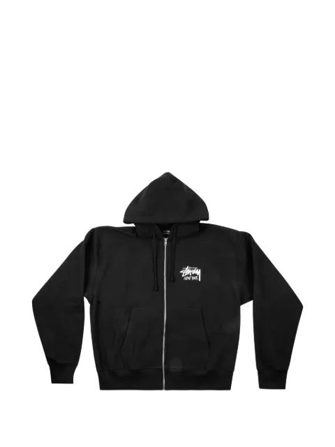 Stüssy New York zip-fastening hoodie Black STUS329