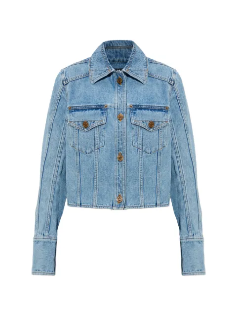 Balmain buttoned denim jacket Blue GF1TC215DG11