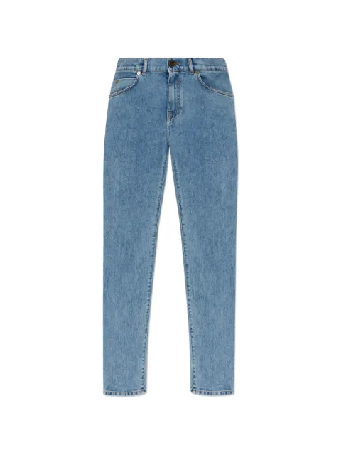 Balmain slim trousers Blue GF1MF066DG11
