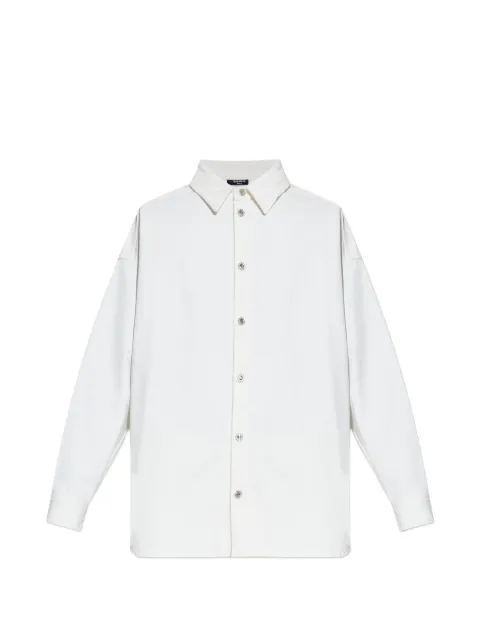 Balmain button-fastening shirt White GH1HC150DG14
