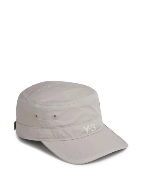 Y-3 logo-detail peak hat Neutrals KT3222