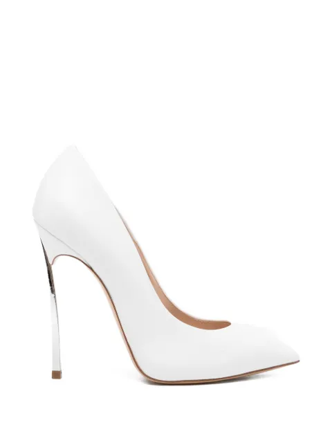 Casadei Blade pointed-toe pumps White 1F916W120MC1155