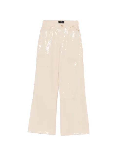 7 For All Mankind Lotta belt-loop pocket jeans Neutrals 7UG20D52