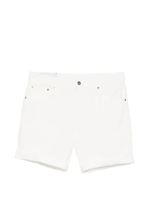 DONDUP rolled-hem shorts White UP454BSE037UKPT
