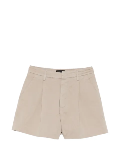 DONDUP pleated tailored shorts Neutrals DP773GS0096DPTD