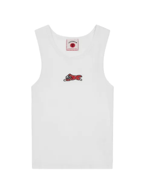 ICECREAM beaded-embellishment tank top White ICWW25319