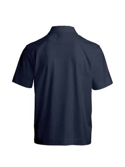 Parajumpers Bordley pocket zip polo shirt Blue 26SMPMPORY04P36