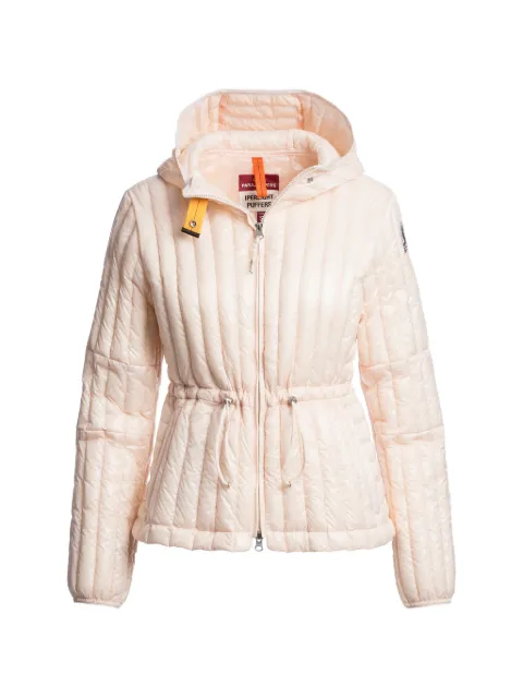 Parajumpers Kuon hooded drawstring-waist puffer jacket Neutrals 26SPWPUIP33
