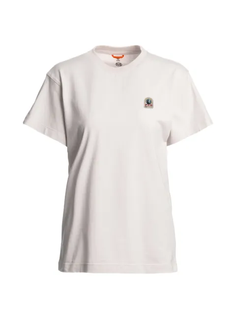 Parajumpers logo-patch T-shirt Neutrals 26SMPWTSER33P57