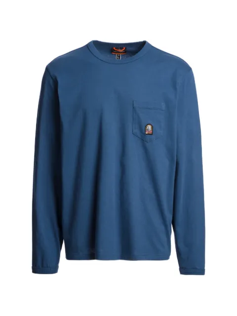 Parajumpers chest-pocket long-sleeve T-shirt Blue 26SMPMTSRJ03P21