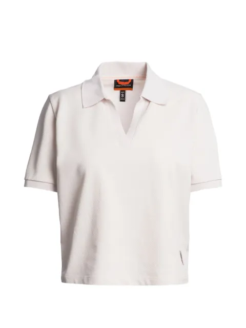 Parajumpers V-neck polo top White 26SMPWPORQ33P65