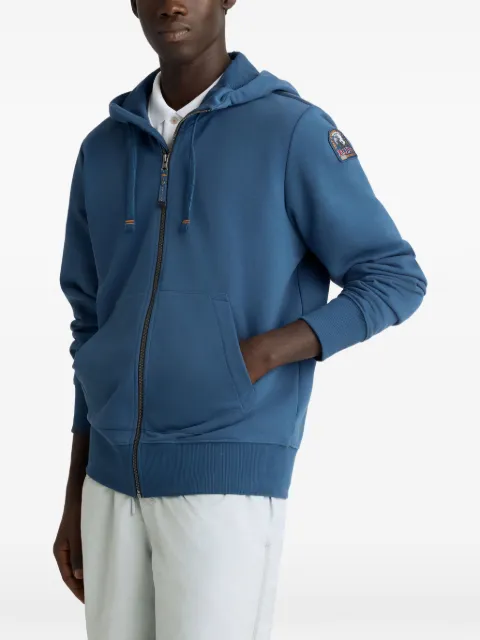 Parajumpers Charlie Easy kangaroo pocket hoodie Blue 26SMPMFLEY24P10