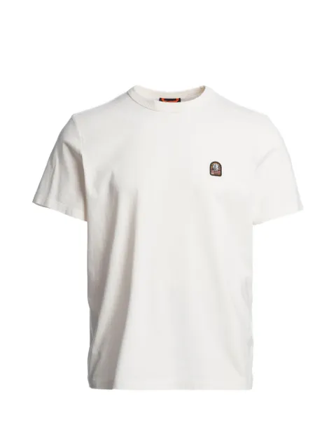 Parajumpers Elio logo-patch crew-neck T-shirt White 26SPMTSRJ02
