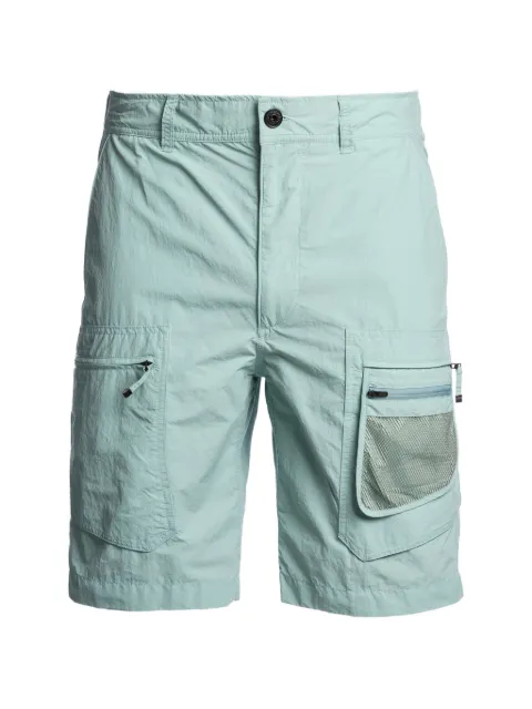 Parajumpers logo-patch cargo shorts Blue 26SMPMPASJ15P15