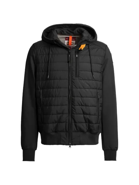 Parajumpers Ivor quilted hooded jacket Black 26SMPMHYFP01P06
