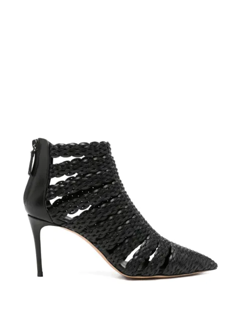 Casadei Julia Avenida pointed-toe ankle boots Black 1H067B0801C2941