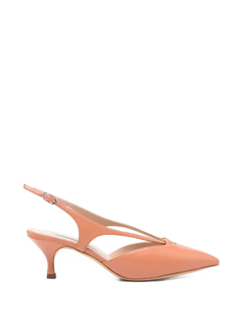 Casadei Minorca cut-out slingback pumps Neutrals 1H056B0501MINOR