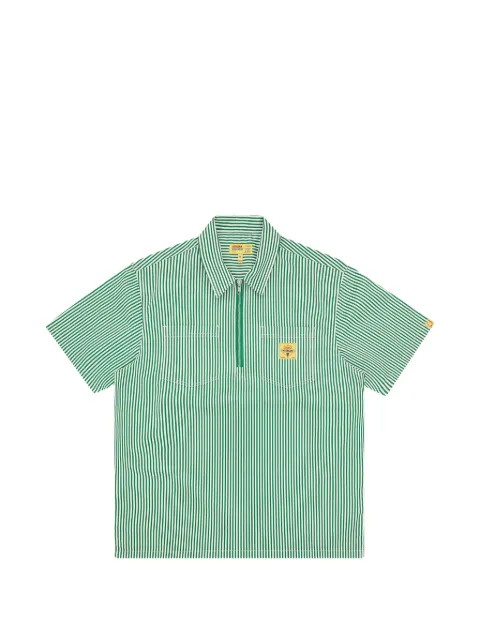 ICECREAM striped polo shirt Green IC26125