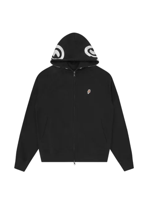 ICECREAM long-sleeve zip hoodie Black IC26134