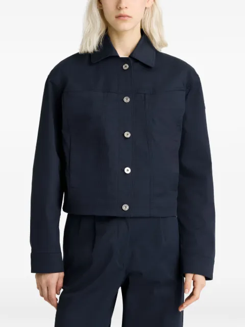 Parajumpers badge button jacket Blue 26SMPWJKHI31P63