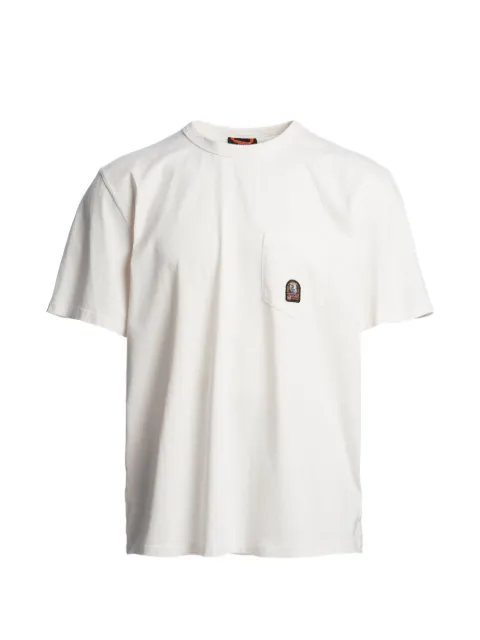 Parajumpers Neel logo-patch T-shirt White 26SMPMTSRJ01P21