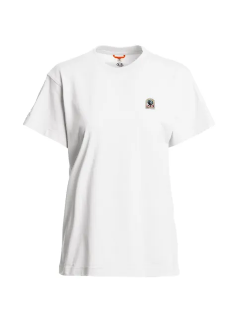 Parajumpers logo-patch T-shirt White 26SMPWTSER33P57