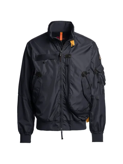 Parajumpers Wes patch zipped bomber jacket Blue 26SMPMJKMA02P01