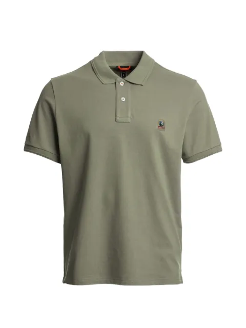 Parajumpers Wellington logo polo shirt Green 26SMPMPOEK01P12