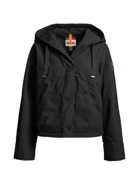 Parajumpers Rosemary hooded button-down jacket Black 26SMPWJKDU32P60