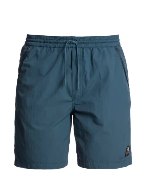 Parajumpers drawstring-fastening logo-patch swim shorts Blue 26SMPMPARW01