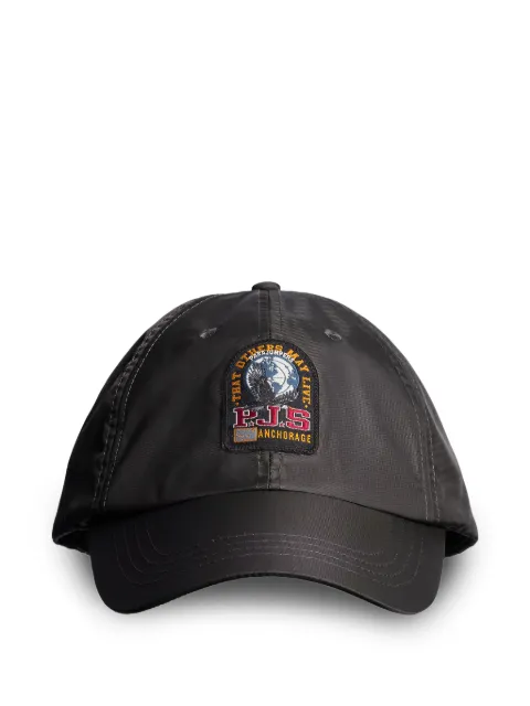 Parajumpers logo-patch cap Grey 26SMPABCHA13PAA