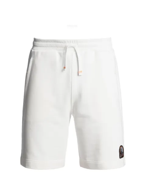 Parajumpers drawstring-fastening logo-patch shorts White 26SMPMPARH03P20
